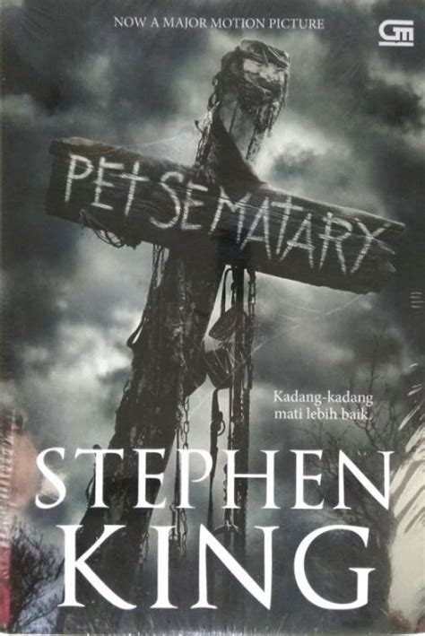 Original Pet Sematary Cover Baru Oleh Stephen King Buku Novel