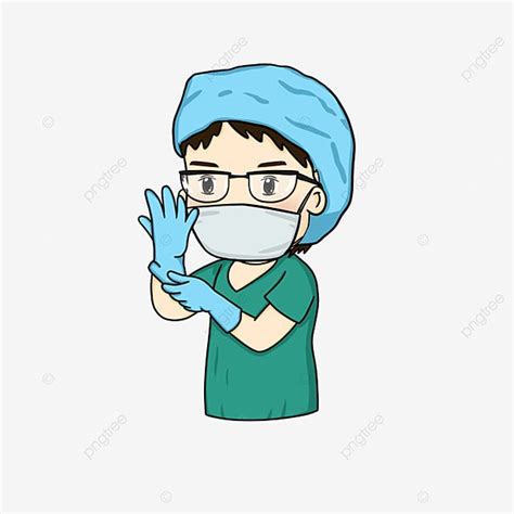 Surgeonclipartoperationmedicalwear Glovesdisinfectsurgeon Clipart