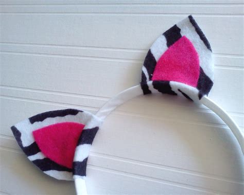 Zebra Ears Headband