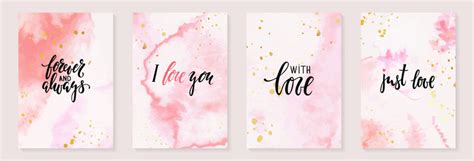 Pink And Nude Watercolour Vector Images