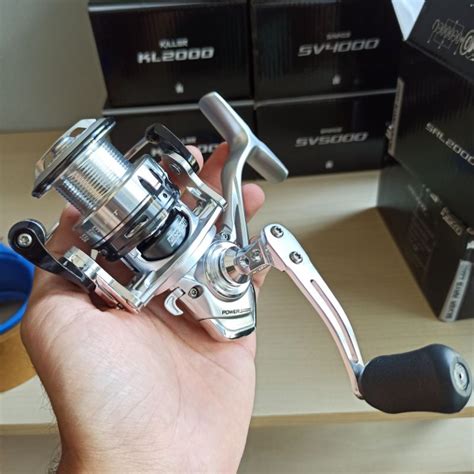 Jual Reel New Tridentech SilverRays Silver Rays Light 1000 2000 3000