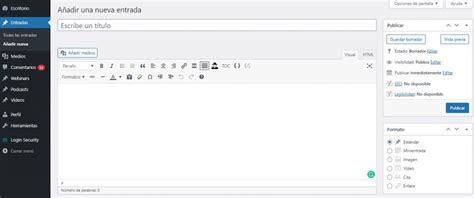 C Mo A Adir Una Entrada En Wordpress Gu A Para Principiantes