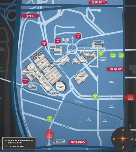 Oklahoma City Fairgrounds Map - Bekki Carolin