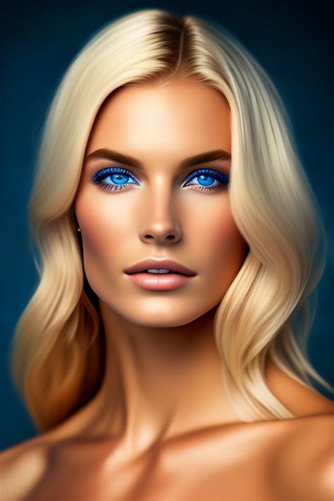Lexica Blonde Blue Eyed 22 Years Old