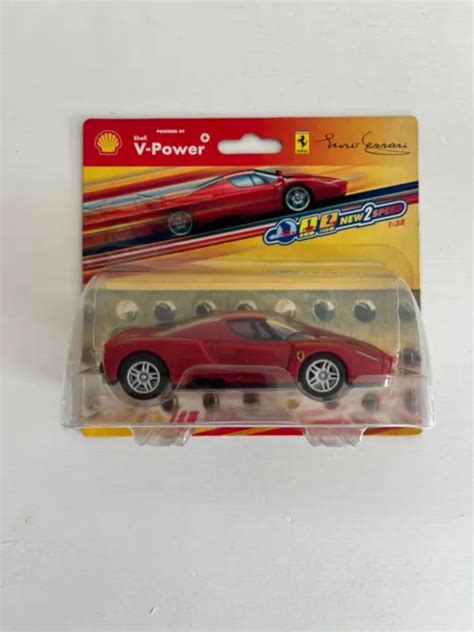 HOT WHEELS SHELL V Power Ferrari Enzo Car 1 38 Scale 2006 New 4 99 PicClick UK