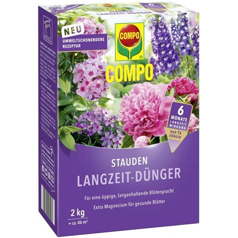 Compo Stauden Langzeit Dünger 2 kg Nimmervoll Ihr Fachmarkt für