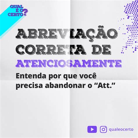 Qual A Abreviação De Atenciosamente LIBRAIN