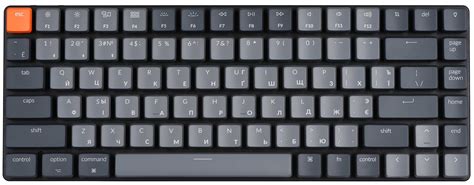 ᐉ Клавіатура ігрова KEYCHRON K3 84 Key Low Profile Hot Swap Optical RGB Blue K3E2 KEYCHRON