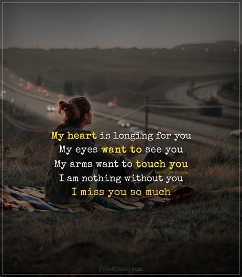 I miss you quotes – Missing you that much | Foto 4 Quote