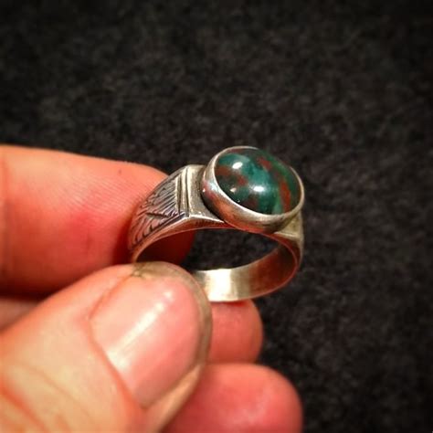 Alchemic Creations By Dustin Fausett Jewelry Signet Ring Gemstone Rings