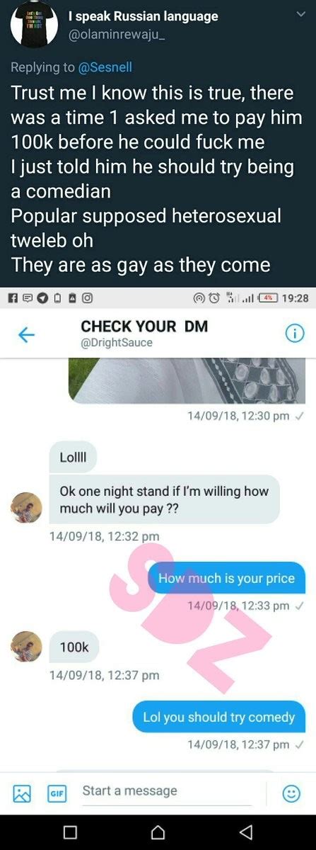 The Twitter Gay Fight Gets Messy As Nigerian Man Shares Receipts And Screenshot Of A Chat