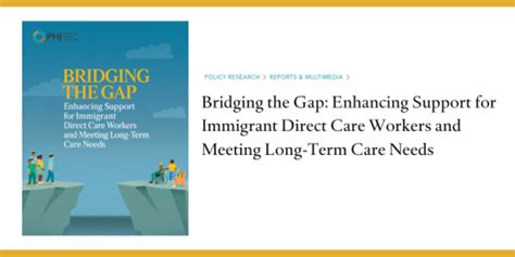 Phi Policy Brief Bridging The Gap Enhancing Support For Immigrant