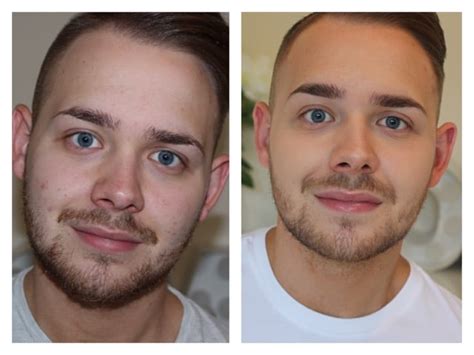 Before and After | Makeup For Men Tutorial | POPSUGAR Beauty Photo 13