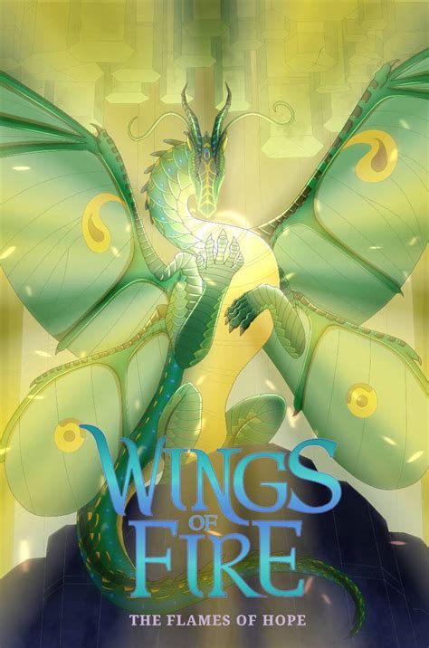 Wings Of Fire Fanart Cover The Flames Of Hope By Hyperscar On Deviantart