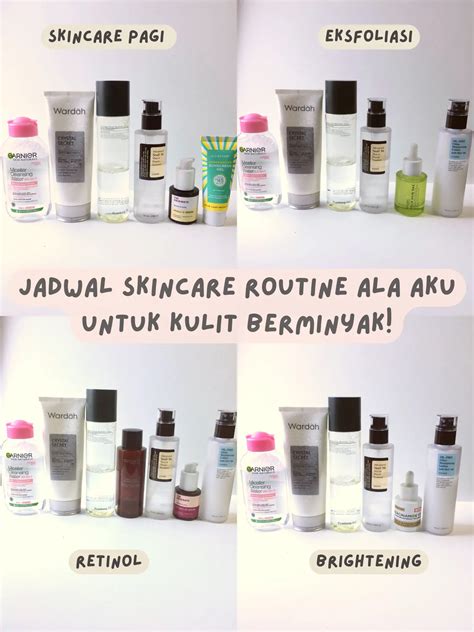 Ini Dia Jadwal Skincare Routine Kulit Berminyak Galeri Diposting