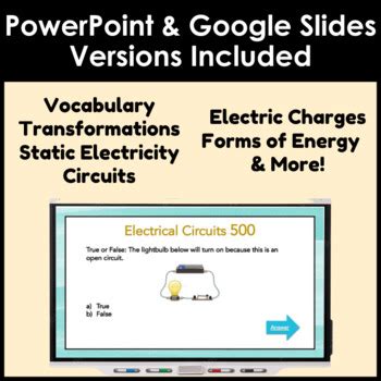 Energy & Energy Transformations Game Show | Science Review Game | TPT