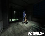 D Blonde Babe Getting Licked And Fucked By Beast