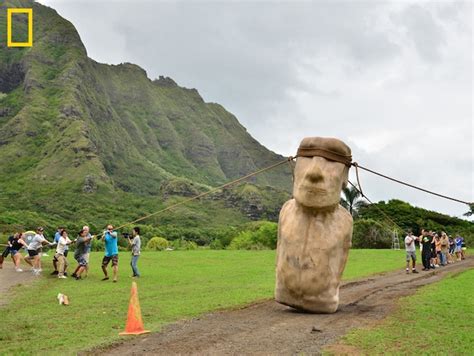 Easter Island’s statues may have been ‘walked’ to their location