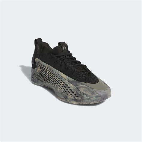 adidas Anthony Edwards 1 Low Basketball Shoes - Green | adidas UAE