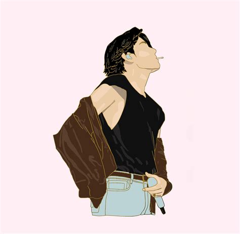 Another Tae V design from PTD Las Vegas concert. Hopefully going into