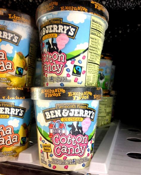 Food And Ice Cream Recipes Freezer Finds Cotton Candy Ben And Jerrys