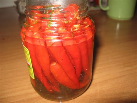 Маринованный чилли перец. - пошаговый рецепт с фото