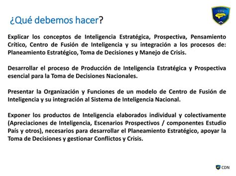 Introducci N A La Clase De Inteligencia Estrategica Pdf