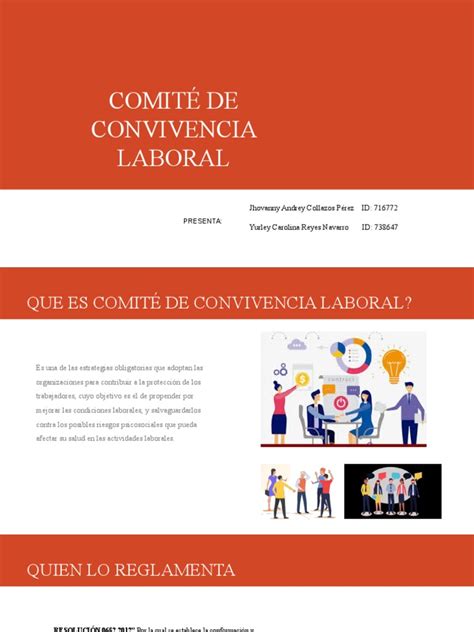 Comite De Convivencia Laboral Pdf