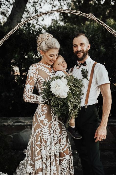 Trendy Nude Lace Wedding Gowns Weddingomania