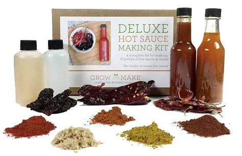 Deluxe Hot Sauce Making Kit Cayenne Diane