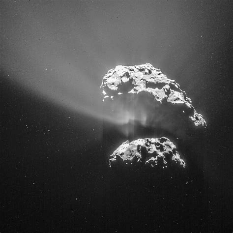 Rosetta Toma Fotografías Espectaculares Del Cometa 67p