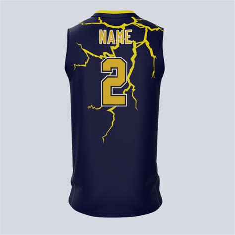 Custom Thunder Basketball Jersey – Gear Team Apparel