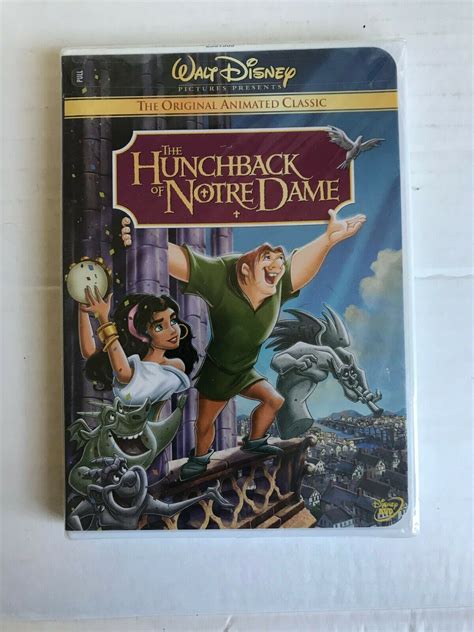 Walt Disney Dvd 2002 The Hunchback Of Notre Dame Animated Classic