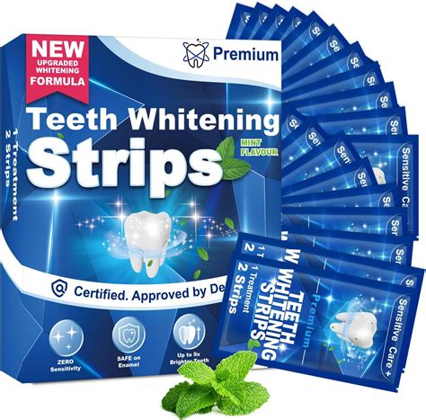 Amazon.com: Teeth Whitening Strip: Whitening Strips, 42 Teeth Whitening ...