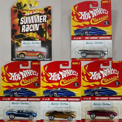 Jual Hotwheels Hot Wheels 67 Chevy Camaro Edisi Summer Racing Open Hood 1967 Camaro Convertible