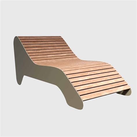 Купить парковый шезлонг в Москве от производителя - Альфа Город