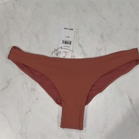 Pilyq Swim Pilyq Lotus Basic Ruched Teeny Bikini Bottoms Pq Swim Cheeky Small New Nwt Poshmark