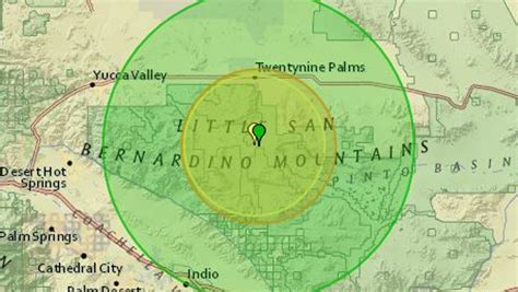 A 4.2 earthquake centered south of Twentynine Palms shakes Palm Springs