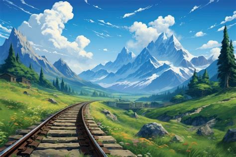 train scenery pictures