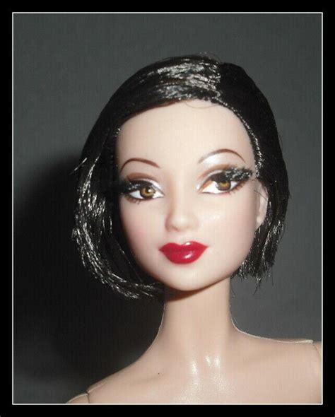 Nude Barbie Mattel Raven Lea Kayla The Look City Shine Model Muse Doll For Ooak