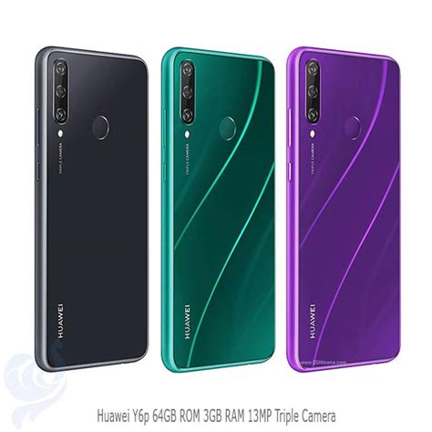 Huawei Y6p 64GB ROM 3GB RAM 13MP Triple Camera
