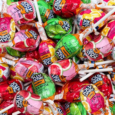 Jolly Rancher Assorted Fruit Lollipops Original Flavors Bulk Pack 2