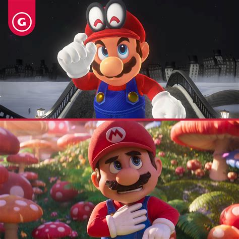 The Super Mario Bros. Movie Trailer vs. Games | Wahoo! The Super Mario