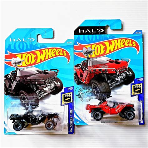 2017 Hot Wheels Screen Time Series Halo Unsc Warthog Green