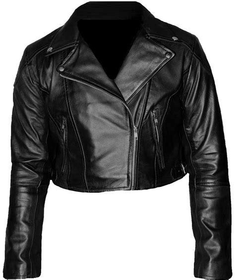 Motorcycle Jacket Brando Leather Soft Fashion Biker Leather Bolero Jacket Reflextions