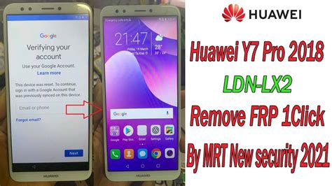 Huawei Y7 Pro 2018 LDN LX2 Reset FRP New Security 2021 MRT Working 100