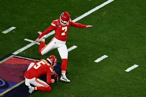 Video Chiefs Harrison Butker Breaks Moodys Nfl Super Bowl Record