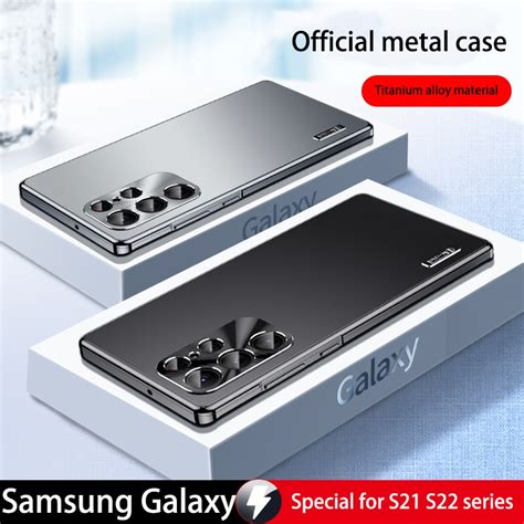 Capa Magnética De Metal Para Samsung Galaxy S23 S22 S21ultra S22 Plus