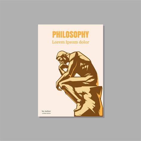 Philosophy Book Cover Vector Illustration 216218 Vector Art at Vecteezy