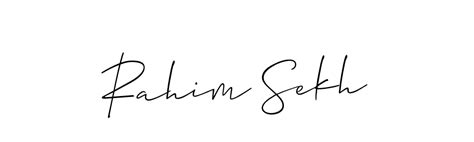 72 Rahim Sekh Name Signature Style Ideas Ultimate Digital Signature